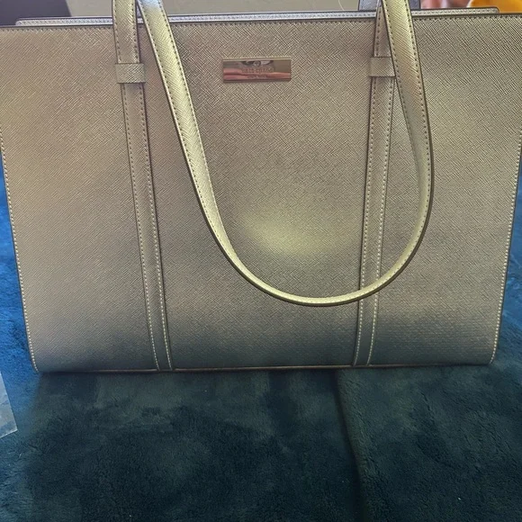 Kate Spade Kenzie Metallic Large Tote - Picture 6 of 8